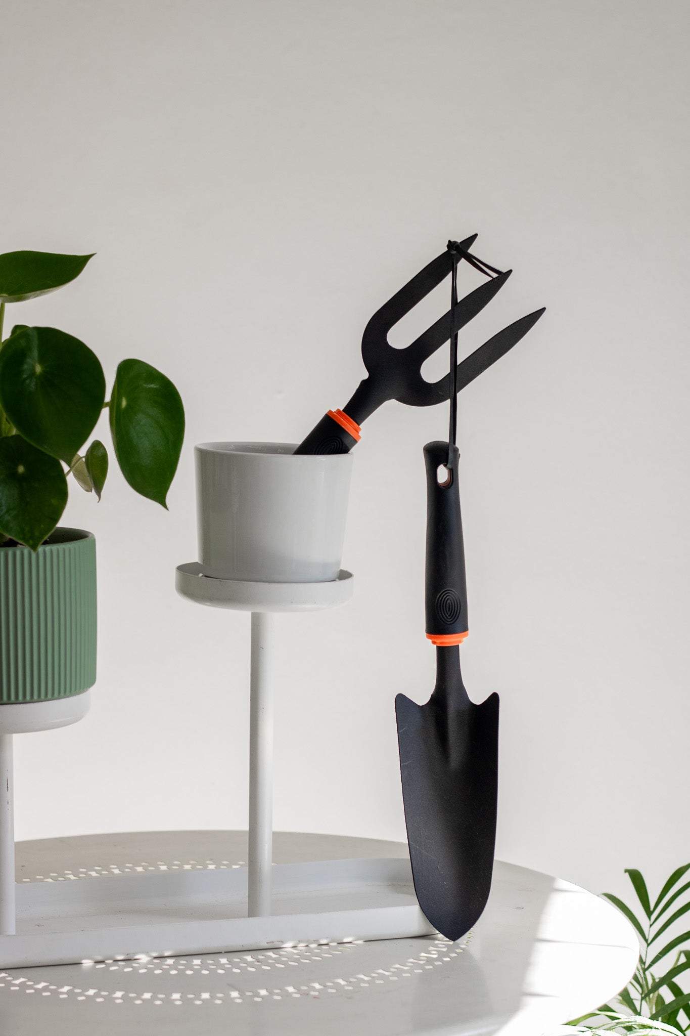 Dúo herramientas jardinería